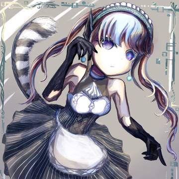 口数少なめな魔族のメイドさん