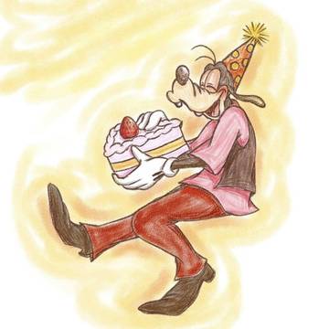 誕生日グーフィー