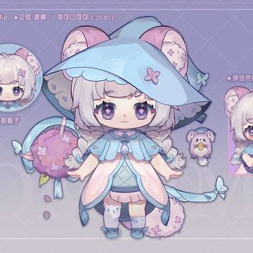 【Live2D/Commtion】Magic Chinchill