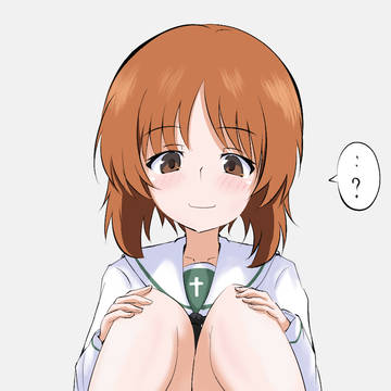 体育座りしてるだけのみぽりん