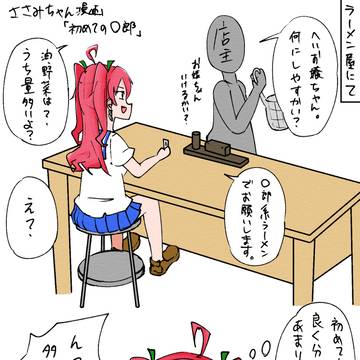 ささみちゃん漫画１７「○郎に行くささみ」
