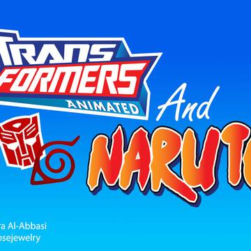 TF Animated x Naruto cover