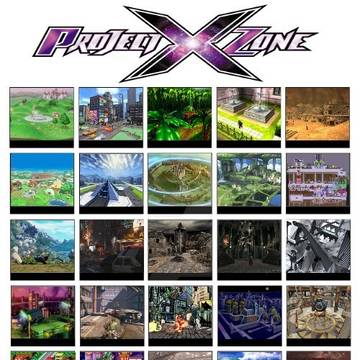 My Project X Zone Stages!