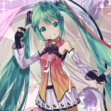 【ボカロ絵】スターヴォイスなミクちゃん♪
