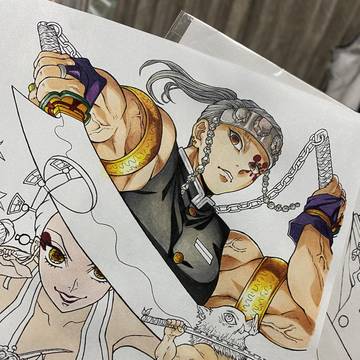 鬼滅の刃 遊郭編 キービジュアル 経過