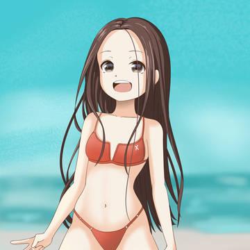 Takagi san - beach
