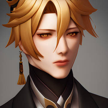 Aether X Zhongli X Xingqiu