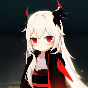 ローブの女の子