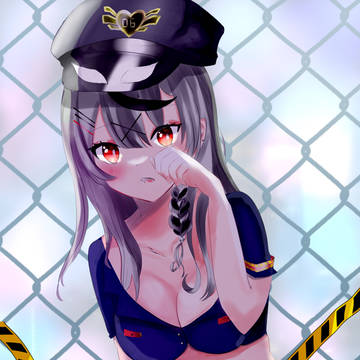 逮捕しちゃうぞ♡逆光ver