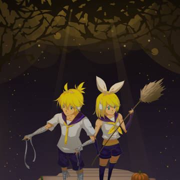 鏡音リン・レン 萬聖節