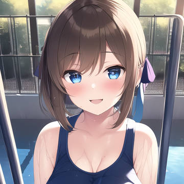 巨乳スク水