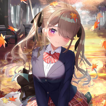 転んじゃった転校生ちゃん