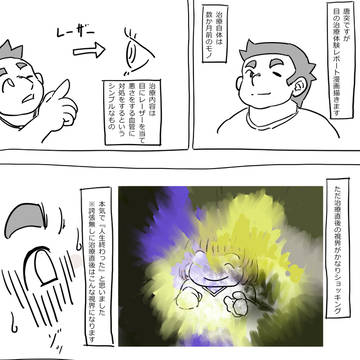 レーザー治療体験レポート