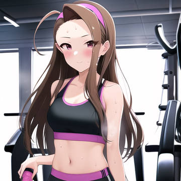 AI-M@S: ジムでの水瀬伊織2