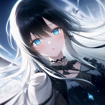 NovelAI黒髪美少女