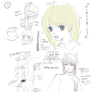 二次創作の設定
