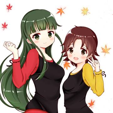きんいろモザイク_勇と湊