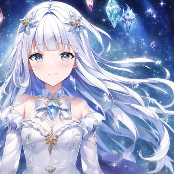 銀髪のプリンセス