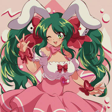コラボ絵空ちゃん🐰
