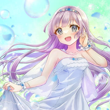 オンゲキの咲姫ちゃんの衣装を着たグルミクの咲姫ちゃん