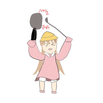 総員起こしするアイちゃん