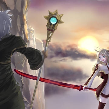 閃刀姫-レイvs墓守の異端者