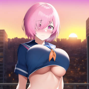マシュ・セーラー服２