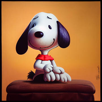 凛々しいSNOOPY