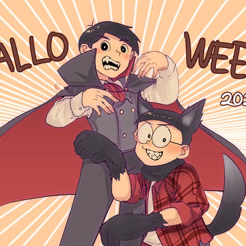 halloween + doodle 7.