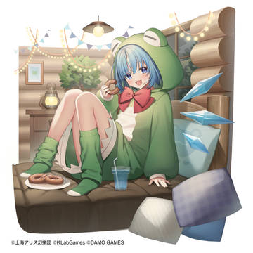 カエルパジャマのチルノちゃん