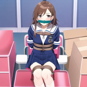 倉庫で1人…