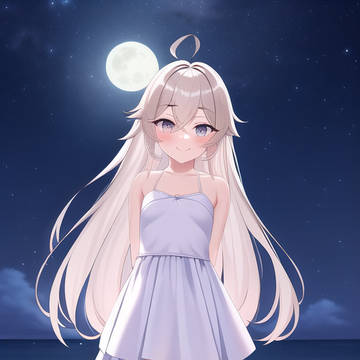 月光下散步的liyiu