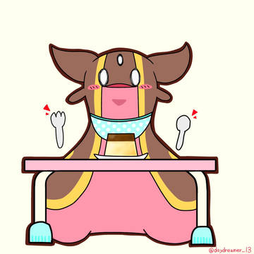 プリン大好きトリトドン
