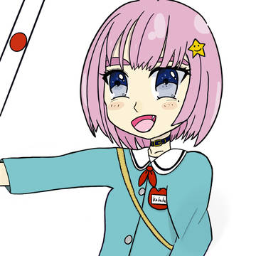 点棒売りの少女