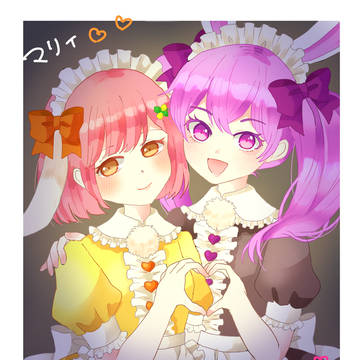 【ひかマリ】バニーカフェ