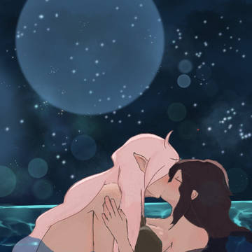 マーマン・星空の下でキス