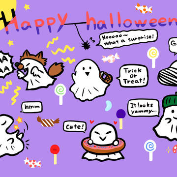 おばけのハロウィン