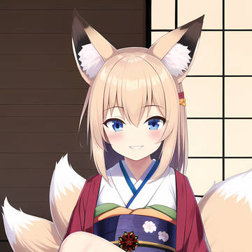 キツネの妹の方