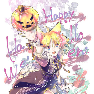 ハロウィンらくがき
