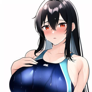競泳水着(NovelAI)