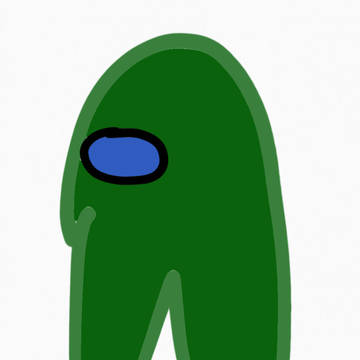 手書きのクルー（緑）