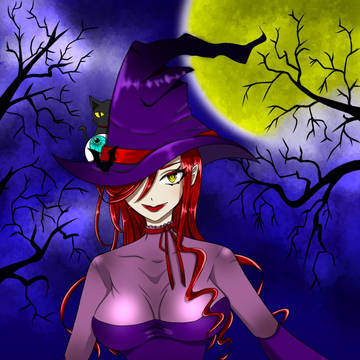 Halloween　魔女