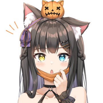 ハロウィン黒猫ちゃん