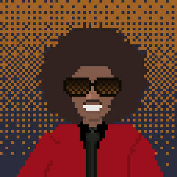 PIXEL ART BLINDING LIGHTS