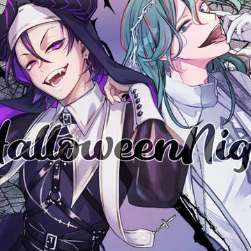 ハロウィンコラボ シスター×神父
