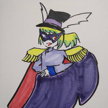 2022ハロウィン仕様のオリキャラ