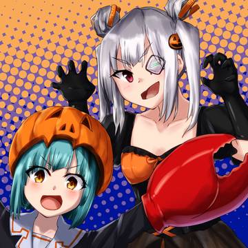 ハロウィン山脇様＆ぶんちゃん