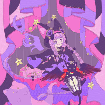 ミラニキハロウィンイラスト