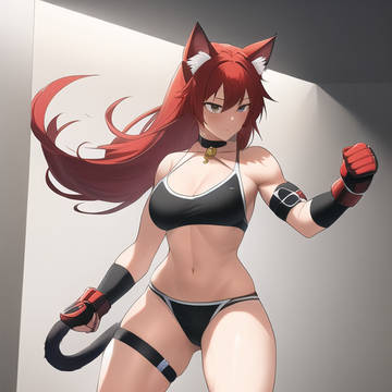 猫耳女戦士