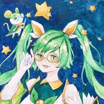 10月水彩